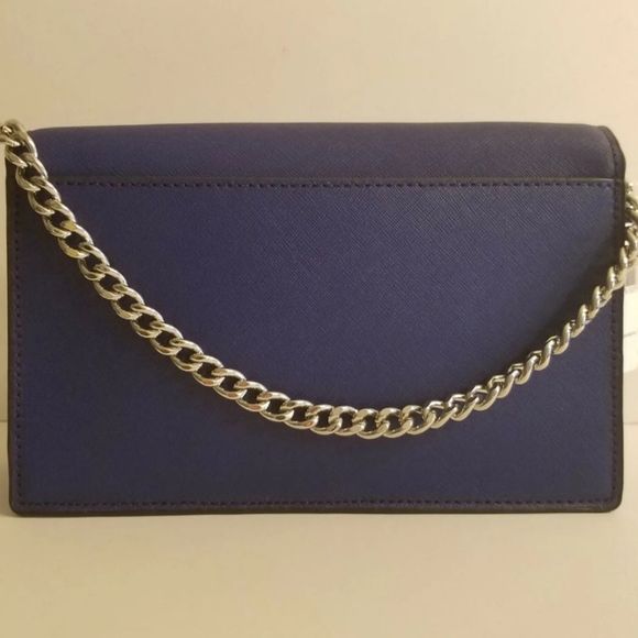 NWT Kate Spade Cameron Monotone Deep Azure Convertible Crossbody Shoulder Bag - Picture 2 of 11